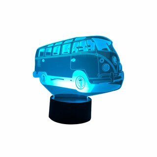 LED Nachtlicht mit Motiv Bus